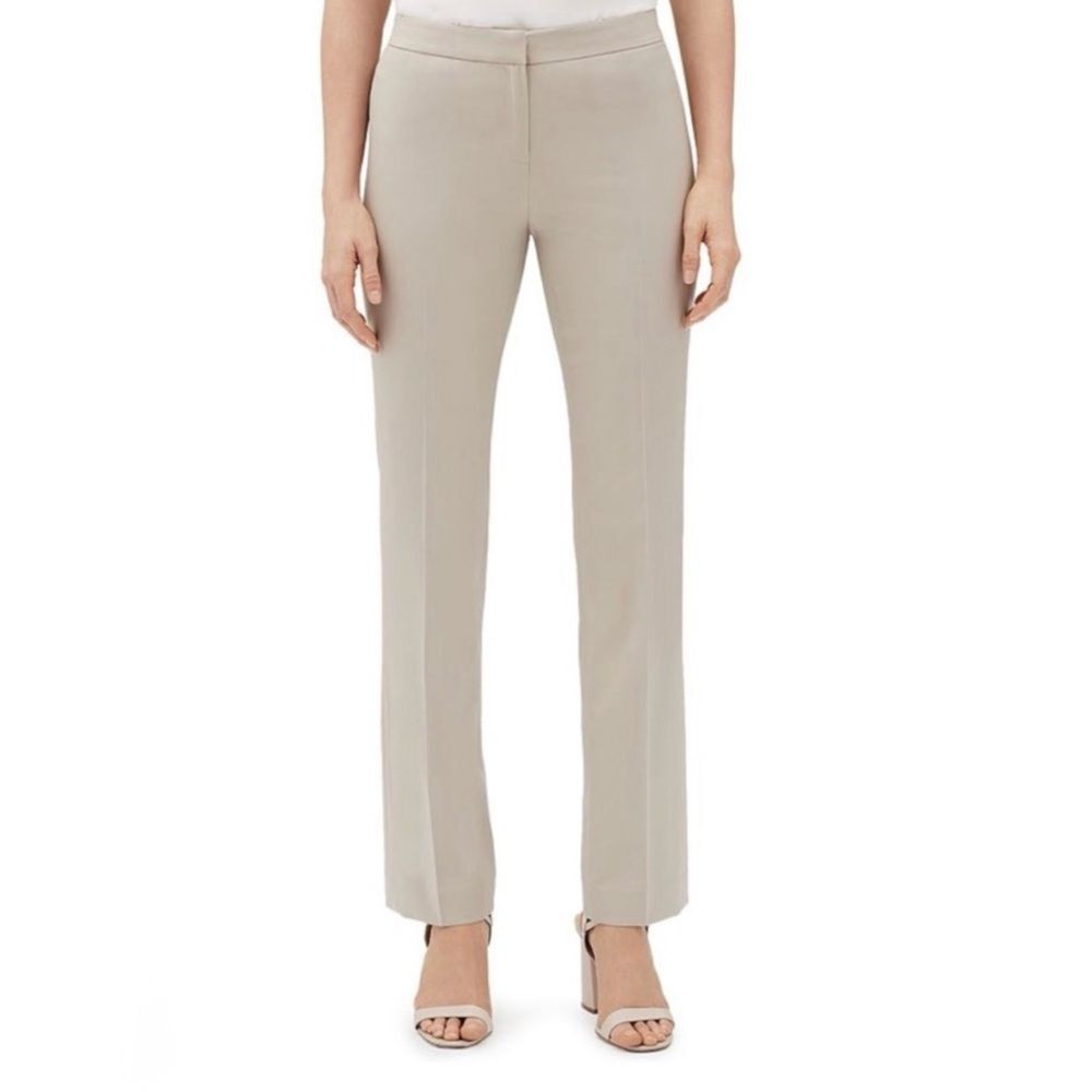 Virgin Wool Blend Osprey Trousers Lafayette 148 New York 8